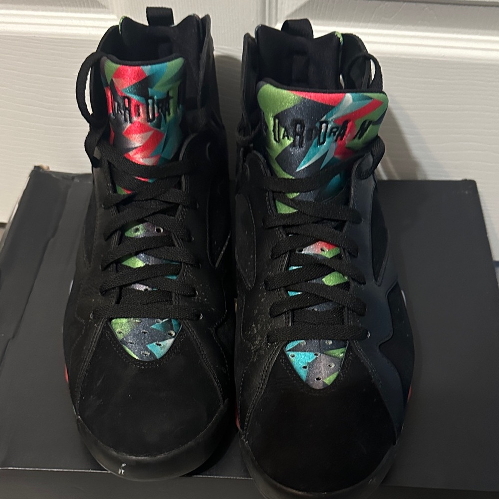 Jordan Black and Infrared Sneakers